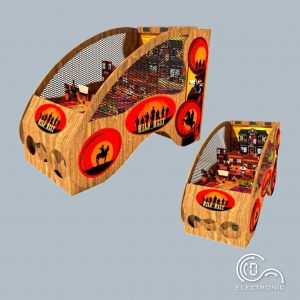 Robotic laser shot