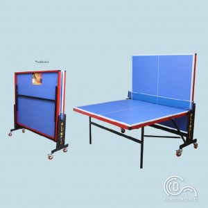 4wheels melamine D2 ping pong table